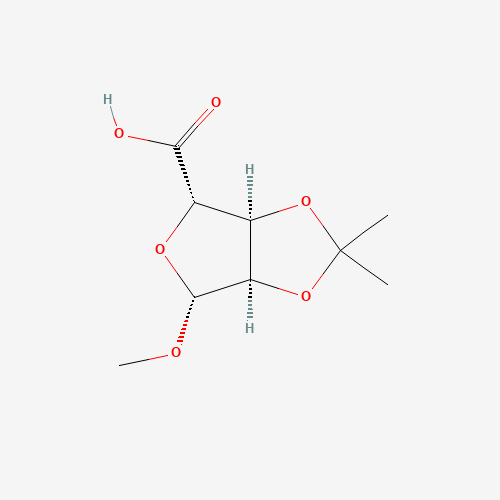 54622-95-6 2,3-O-ISOPROPYLIDENE-1-O-METHYL-D-RIBOSIC ACID chemical structure