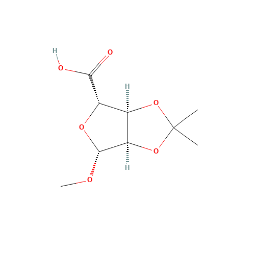 54622-95-6 2,3-O-ISOPROPYLIDENE-1-O-METHYL-D-RIBOSIC ACID chemical structure