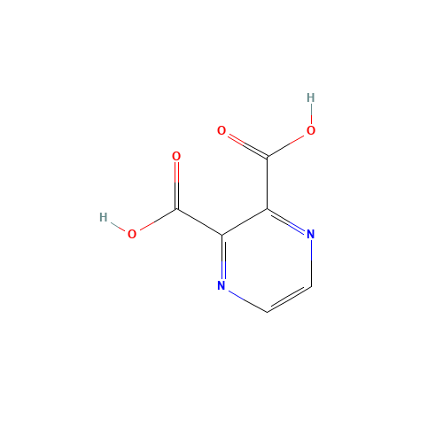 89-01-0 2,3-Pyrazinedicarboxylic acid chemical structure