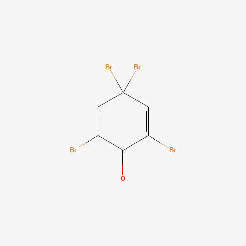 20244-61-5 2,4,4,6-TETRABROMO-2,5-CYCLOHEXADIENONE chemical structure