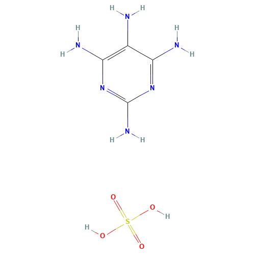 5392-28-9 Pyrimidinetetramine sulfate chemical structure