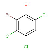 70757-44-7 6-BROMO-2,4,5-TRICHLOROPHENOL chemical structure