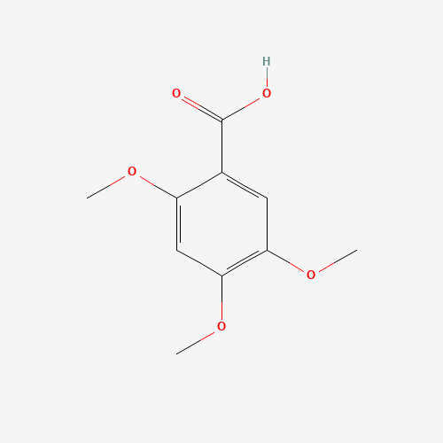 490-64-2 2,4,5-Trimethoxybenzoic acid chemical structure