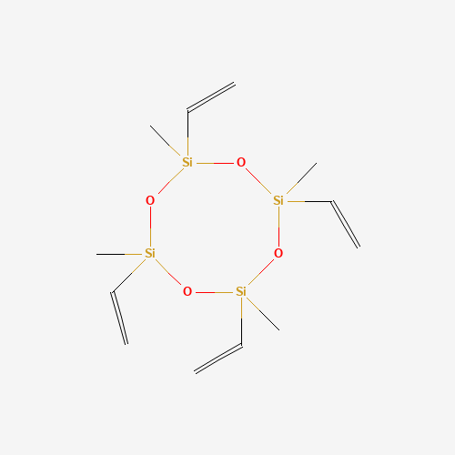 2554-06-5 2,4,6,8-Tetravinyl-2,4,6,8-tetramethylcyclotetrasiloxane chemical structure