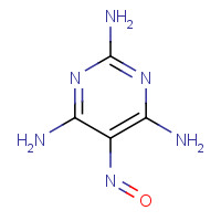 1006-23-1 5-Nitroso-2,4,6-triaminopyrimidine chemical structure