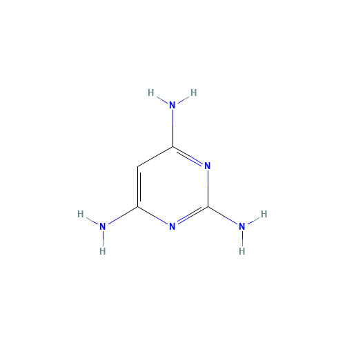 1004-38-2 2,4,6-Triaminopyrimidine chemical structure
