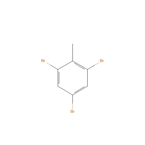 6320-40-7 2,4,6-TRIBROMOTOLUENE chemical structure