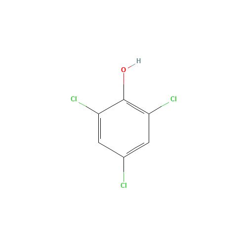 88-06-2 2,4,6-Trichlorophenol chemical structure