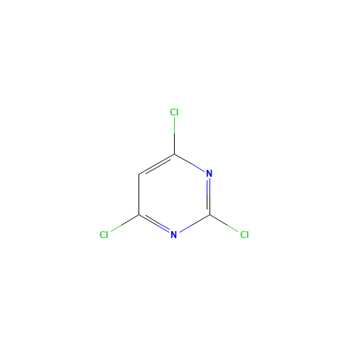 3764-01-0 2,4,6-Trichloropyrimidine chemical structure