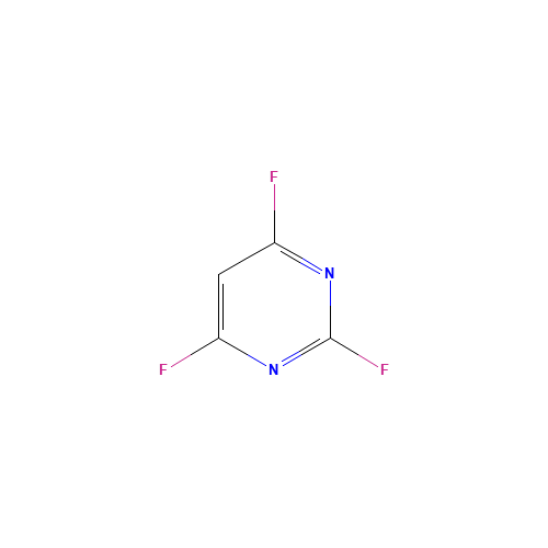 696-82-2 2,4,6-TRIFLUOROPYRIMIDINE chemical structure