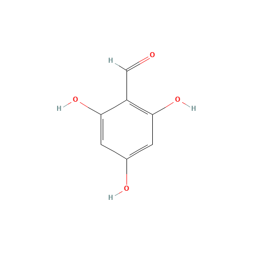 487-70-7 2,4,6-TRIHYDROXYBENZALDEHYDE chemical structure