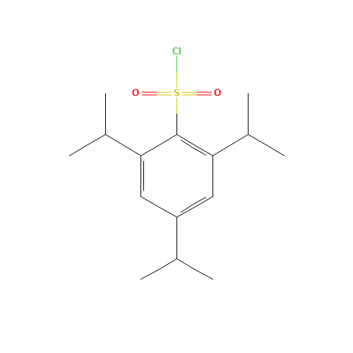 6553-96-4 2,4,6-Triisopropylbenzenesulfonyl chloride chemical structure