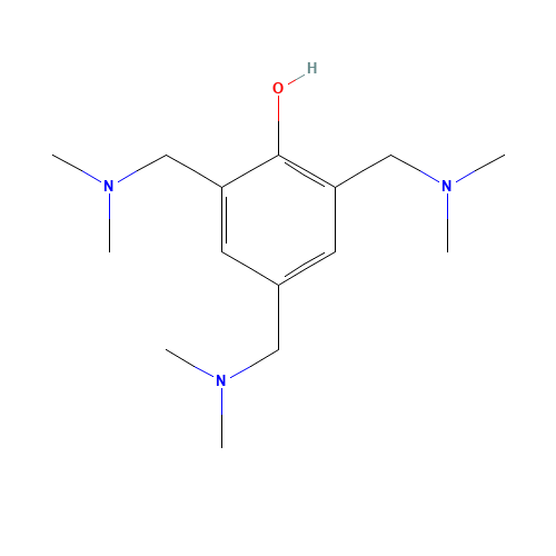 90-72-2 Tris(dimethylaminomethyl)phenol chemical structure