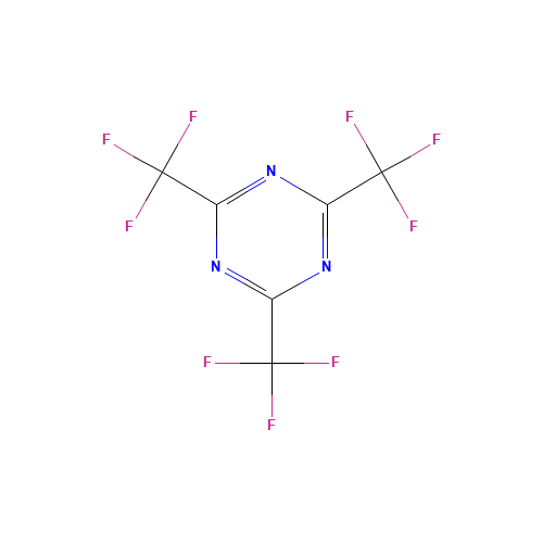 368-66-1 2,4,6-Tris(trifluoromethyl)-1,3,5-triazine chemical structure