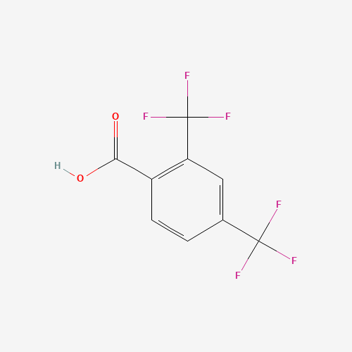 32890-87-2 2,4-BIS(TRIFLUOROMETHYL)BENZOIC ACID chemical structure