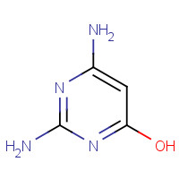 56-06-4 2,4-Diamino-6-hydroxypyrimidine chemical structure