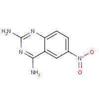 7154-34-9 2,4-DIAMINO-6-NITROQUINAZOLINE chemical structure