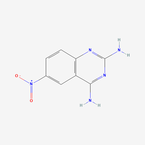 7154-34-9 2,4-DIAMINO-6-NITROQUINAZOLINE chemical structure