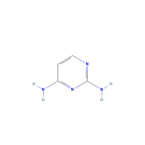 156-81-0 2,4-Diaminopyrimidine chemical structure