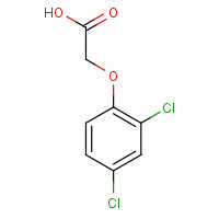 94-75-7 2,4-Dichlorophenoxyacetic acid chemical structure
