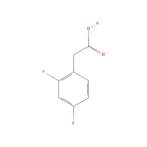 81228-09-3 2,4-Difluorophenylacetic acid chemical structure