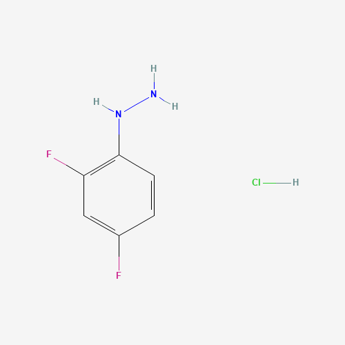 51523-79-6 2,4-Difluorophenylhydrazine hydrochloride chemical structure