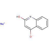4510-76-3 2,4-DIHYDROXYQUINOLINE MONOSODIUM SALT chemical structure