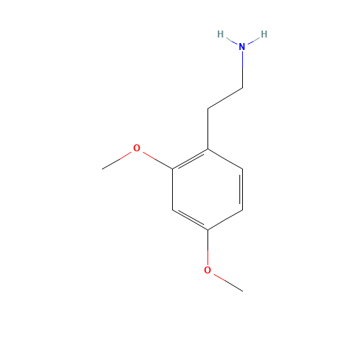 15806-29-8 2,4-DIMETHOXYPHENETHYLAMINE chemical structure