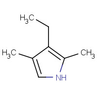 517-22-6 2,4-Dimethyl-3-ethyl-1H-pyrrole chemical structure