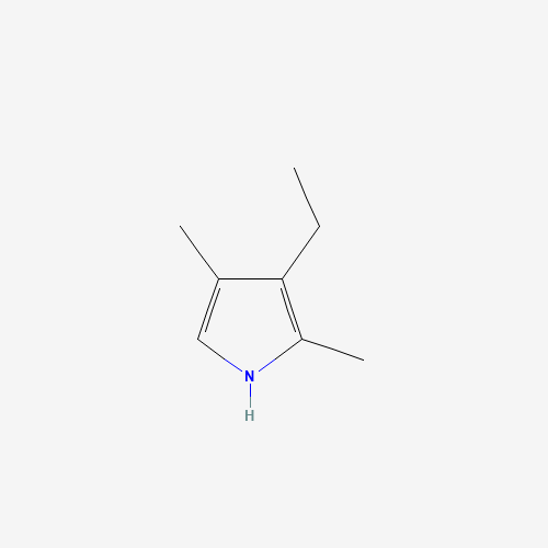 517-22-6 2,4-Dimethyl-3-ethyl-1H-pyrrole chemical structure