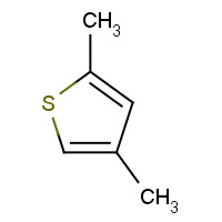 638-00-6 2,4-DIMETHYLTHIOPHENE chemical structure