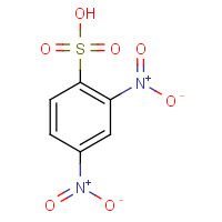 89-02-1 2,4-DINITROBENZENESULFONIC ACID chemical structure