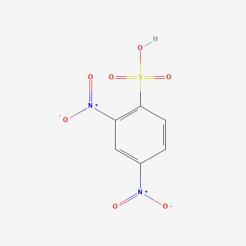 89-02-1 2,4-DINITROBENZENESULFONIC ACID chemical structure