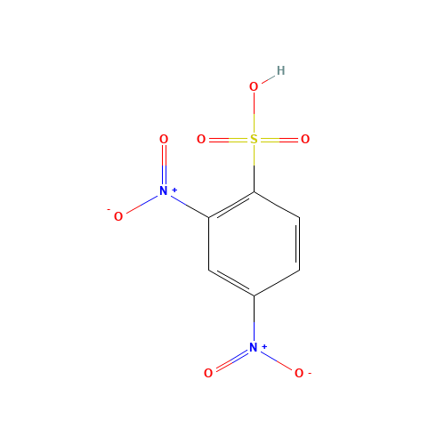 89-02-1 2,4-DINITROBENZENESULFONIC ACID chemical structure