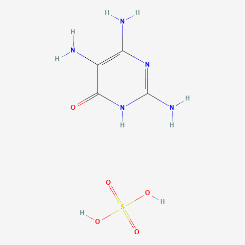 39267-74-8 6-HYDROXY-2,4,5-TRIAMINOPYRIMIDINE SULFATE chemical structure