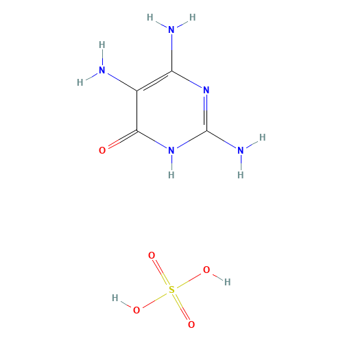 39267-74-8 6-HYDROXY-2,4,5-TRIAMINOPYRIMIDINE SULFATE chemical structure