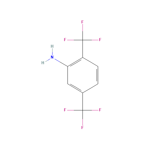 328-93-8 2,5-Bis(trifluoromethyl)aniline chemical structure