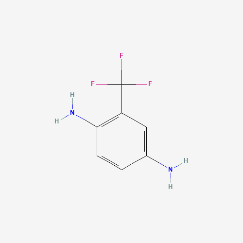 364-13-6 2-(Trifluoromethyl)benzene-1,4-diamine chemical structure