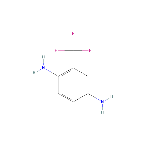 364-13-6 2-(Trifluoromethyl)benzene-1,4-diamine chemical structure
