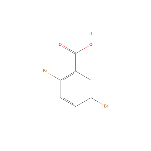 610-71-9 2,5-Dibromobenzoic acid chemical structure