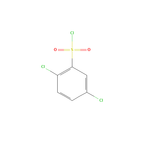 5402-73-3 2,5-DICHLOROBENZENESULFONYL CHLORIDE chemical structure