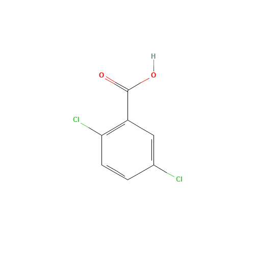 50-79-3 2,5-Dichlorobenzoic acid chemical structure