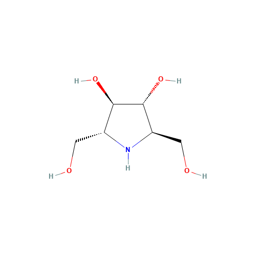 59920-31-9 2,5-DIDEOXY-2,5-IMINO-D-MANNITOL chemical structure