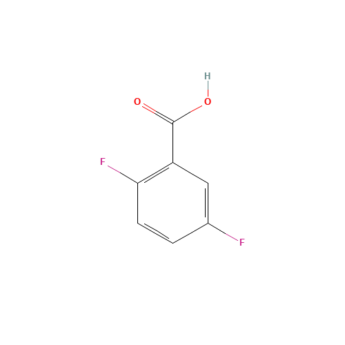2991-28-8 2,5-Difluorobenzoic acid chemical structure