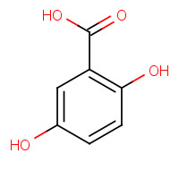 490-79-9 2,5-Dihydroxybenzoic acid chemical structure