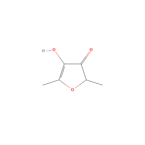 3658-77-3 4-Hydroxy-2,5-dimethyl-3(2H)furanone chemical structure