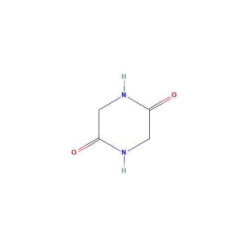 106-57-0 GLYCINE ANHYDRIDE chemical structure