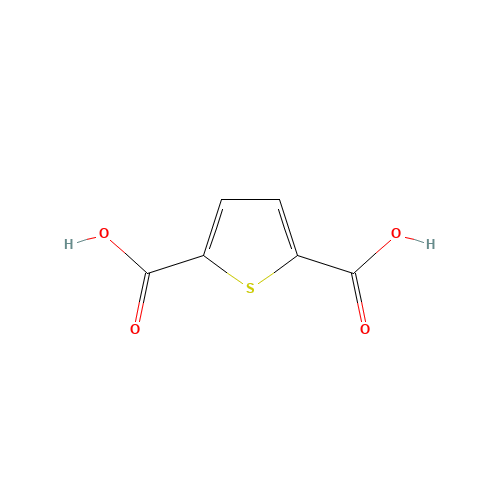 4282-31-9 2,5-Thiophenedicarboxylic acid chemical structure