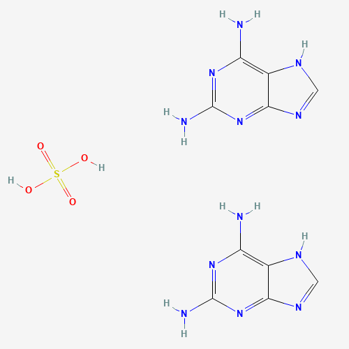 69369-16-0 2,6-DIAMINOPURINE SULPHATE MONOHYDRATE chemical structure
