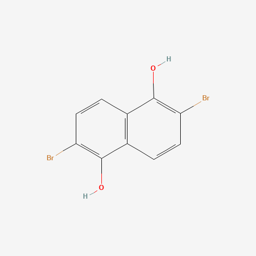 84-59-3 2,6-DIBROMO-1,5-DIHYDROXYNAPHTHALENE chemical structure